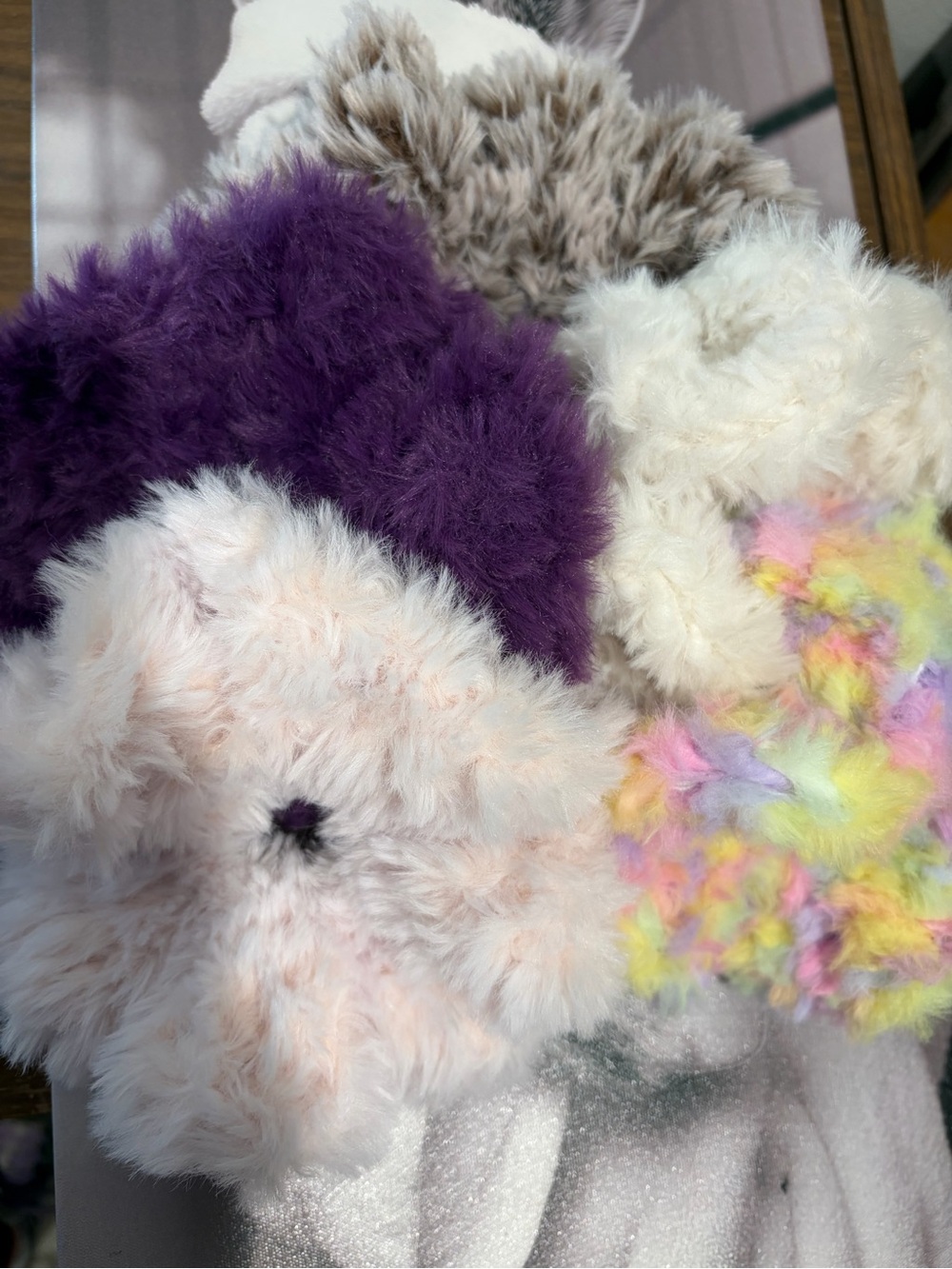 Buy Now-ONE Scrunchie with the fur